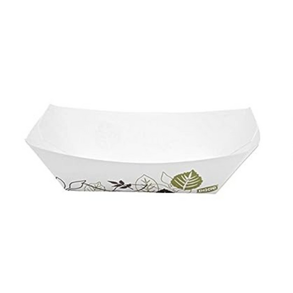 Dixie 2lb Polycoated 2lb Paper Food Trays (1,000 Count)