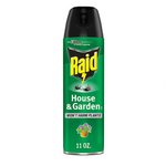 Spray para matar insectos Raid House &amp; Garden o spray para matar hormigas y cucarachas