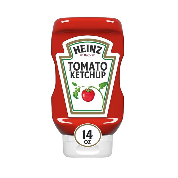 Ketchup de tomate Heinz (botella de 14 oz)