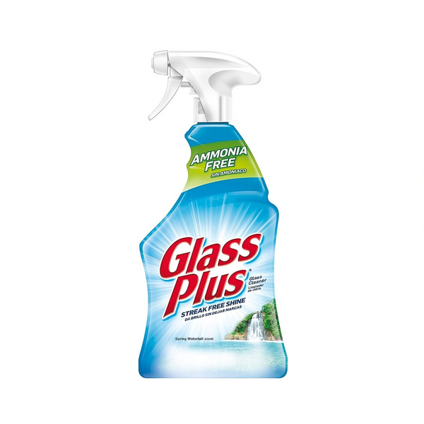Glass Plus Glass Cleaner, 32 fl oz Bottle, Multi-Surface Glass Cleaner