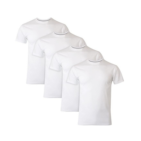 4Pack of Hanes Ultimate Men’s Fresh Iq Slim Fit Undershirts PzDeals