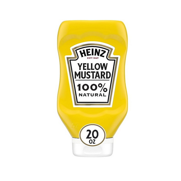 Heinz Yellow Mustard 20oz Bottle
