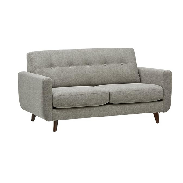 Rivet Sloane Mid-Century Modern Loveseat Sofa (64.2″W)