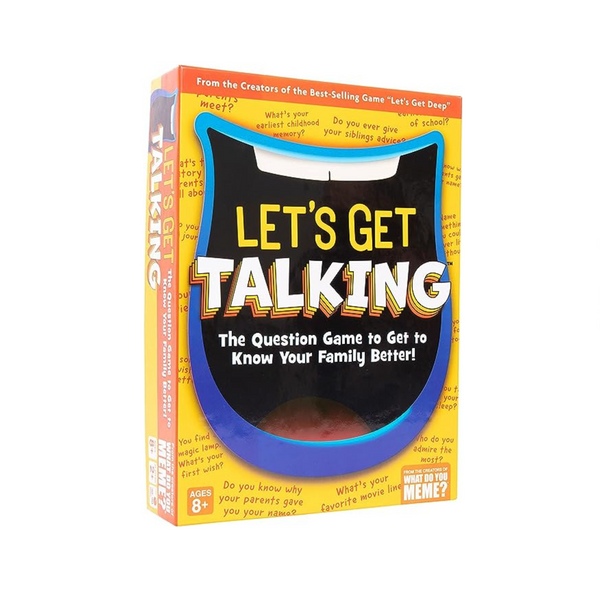 Let’s Get Talking – The Question Game To Get To Know Your Family Better