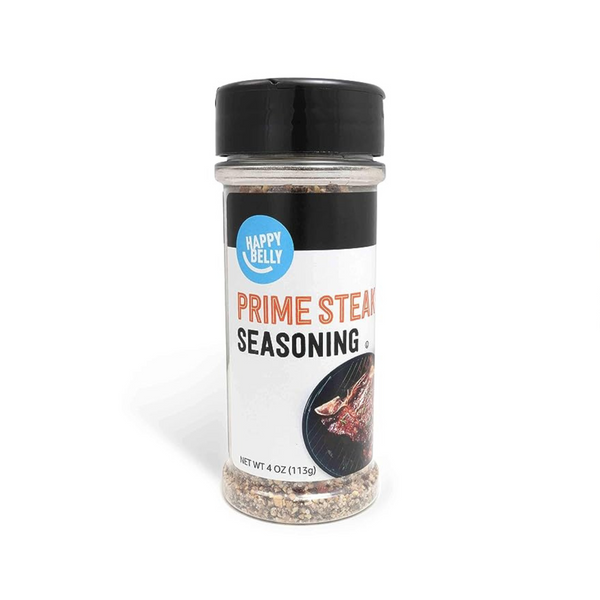 Amazon Brand – Happy Belly Prime Steak Seasoning (4 Ounces)