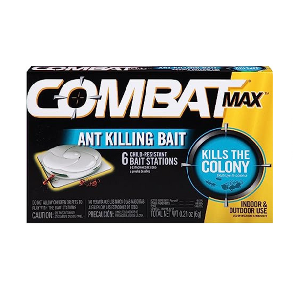 Set Of 6 Combat Max Ant Killing Bait Stations