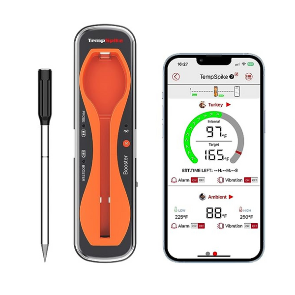 Termómetro para carne verdaderamente inalámbrico ThermoPro TempSpike de 500 pies
