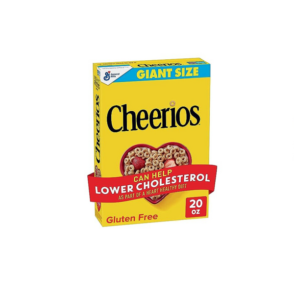 Cereal saludable para el corazón Cheerios (tamaño gigante, 20 oz)