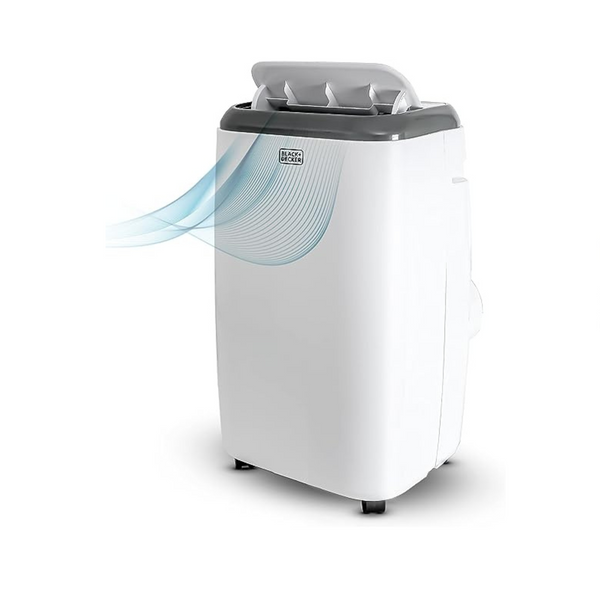 Aire acondicionado portátil BLACK+DECKER de 8.000 BTU con mando a distancia