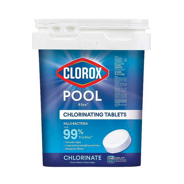 Clorox Pool&Spa Active99 3” Chlorinating Tablets (35 lb.)