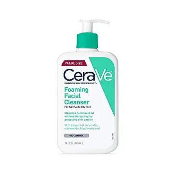CeraVe Foaming Facial Cleanser 16oz Bottle