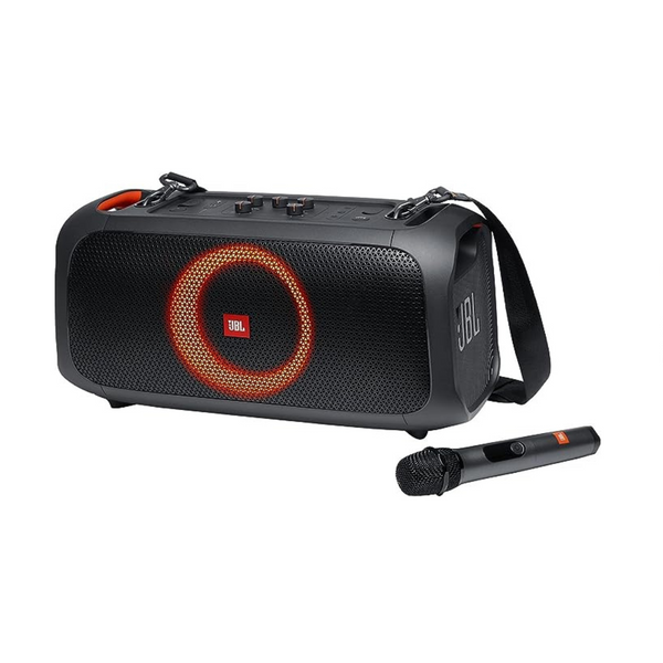 JBL PartyBox On-The-Go Potente altavoz portátil Bluetooth para fiestas con espectáculo de luces dinámico