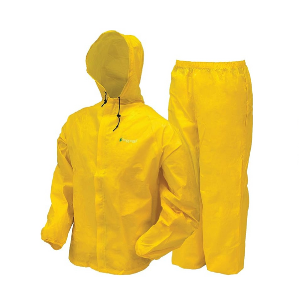FROGG TOGGS Men’s Standard Ultra-Lite Waterproof Breathable Rain Suit, Medium