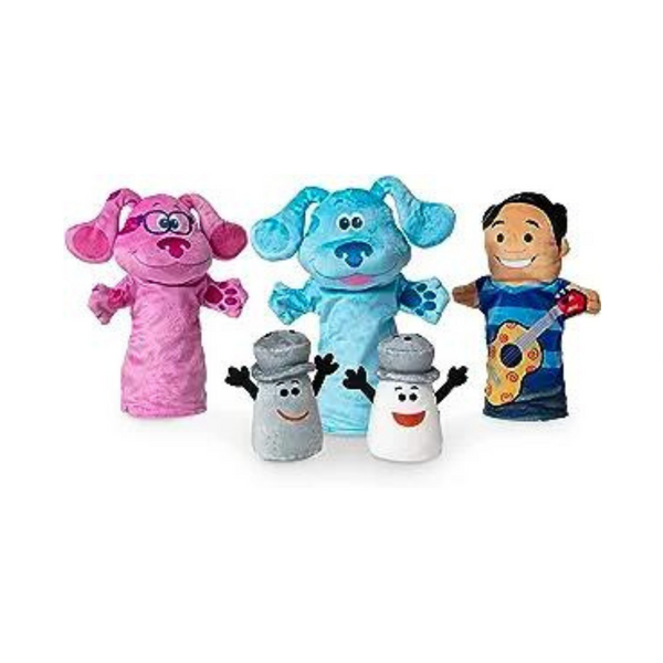 Melissa & Doug Blue’s Clues & You! Hand & Finger Puppets (5 Pieces)
