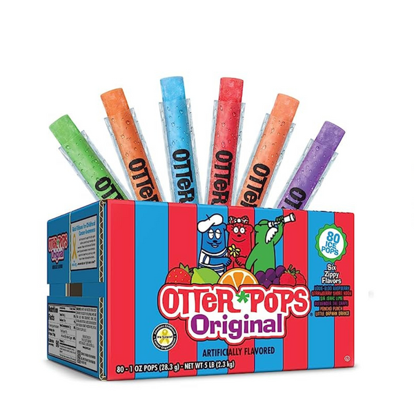 80 Pack Of Otter Pops Freezer Ice Bars For $4.74-$4.99 Or Less