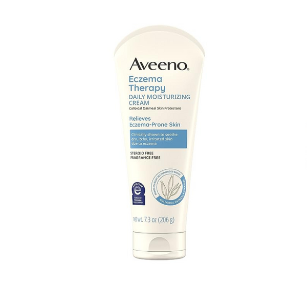 2 Tubes of Aveeno Eczema Therapy Daily Moisturizing Cream