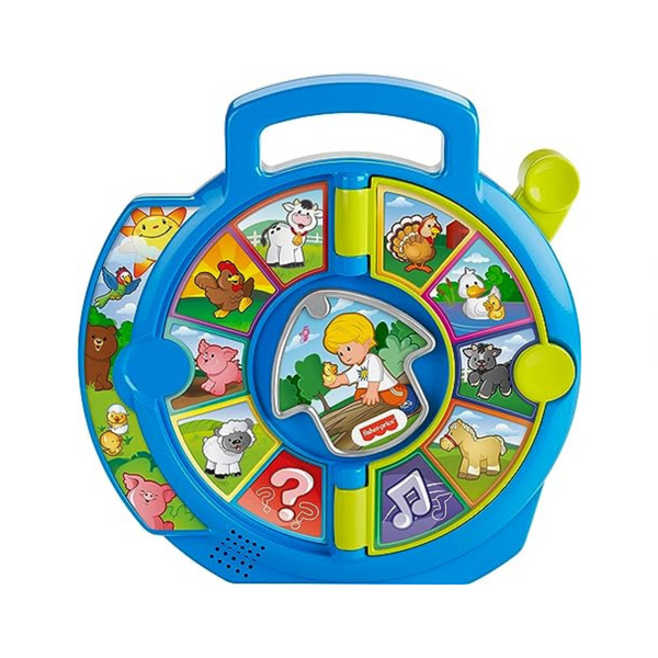 Fisher-Price Little People Juguete de aprendizaje para niños pequeños El mundo de los animales See 'N Say
