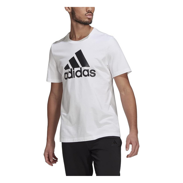 adidas Camiseta Essentials con logo grande para hombre