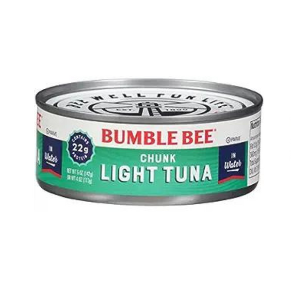 Pack of 24 Bumble Bee Chunk Light Tuna In Water