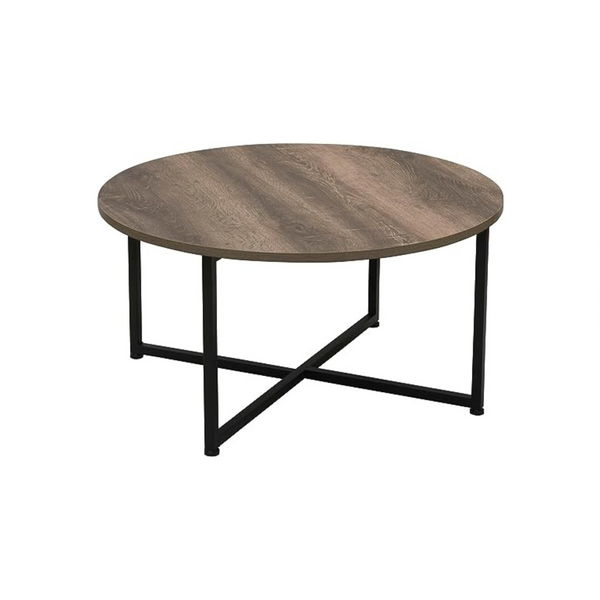 Mesa de centro redonda Jamestown de Household Essentials