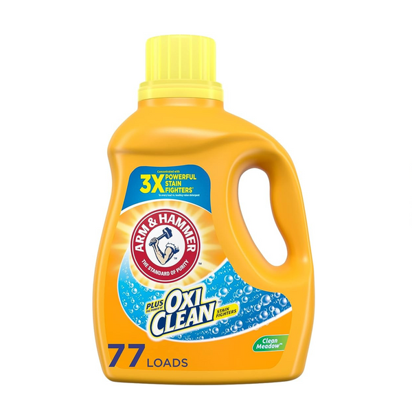 Arm & Hammer Plus OxiClean 77 Loads Liquid Laundry Detergent