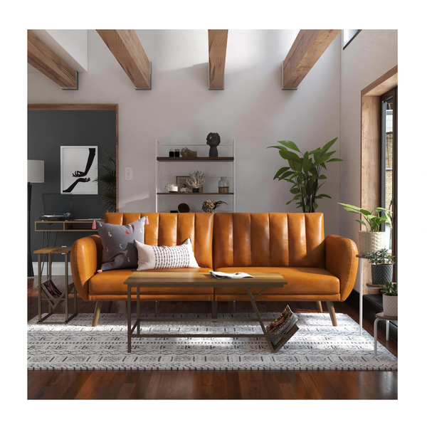 Sofá cama y sofá cama Novogratz Brittany Futon