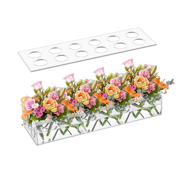 Clear Acrylic Flower Vase