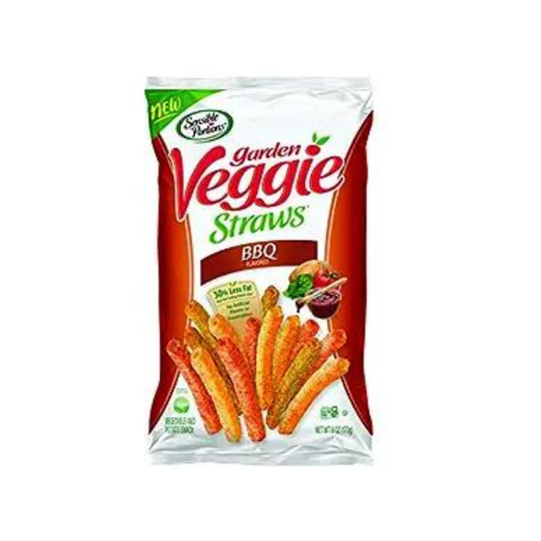 Sensible Portions Garden Veggie Straws, BBQ, 6 Oz
