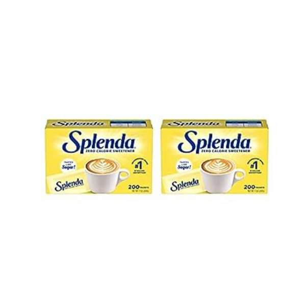 Splenda No Calorie Sweetener, 200 Count Packets (Pack of 2)