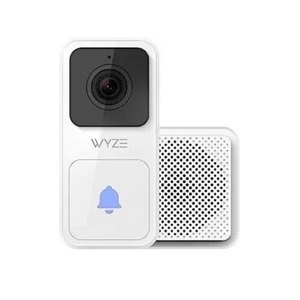 WYZE Video Doorbell with Chime, 1080p HD Video, 2-Way Audio, Night Vision, Hardwired