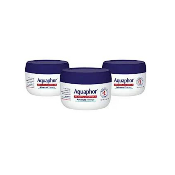 Aquaphor Healing Ungüento Terapia Avanzada Protector de la Piel, Hidratante Corporal para Piel Seca (3.5 onzas, paquete de 3)