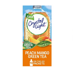 Crystal Light Sugar-Free Peach Mango Green Tea On-The-Go Powdered Drink Mix (10 Count)