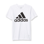adidas Boys’ Short Sleeve Aeroready Performance Logo Tee T-Shirts