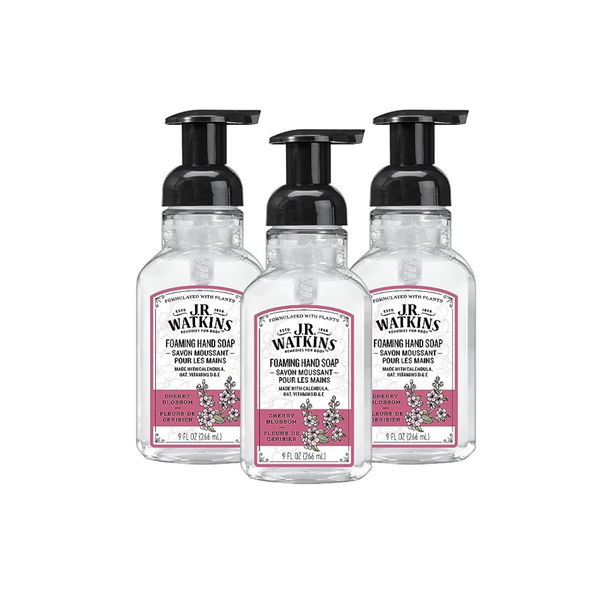 3-Pack of J.R. Watkins Foaming Hand Soap Pump [9 fl oz]