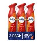 3 Cans of Febreze Air Effects Ember Scent Air Freshener (8.8 oz. Cans)