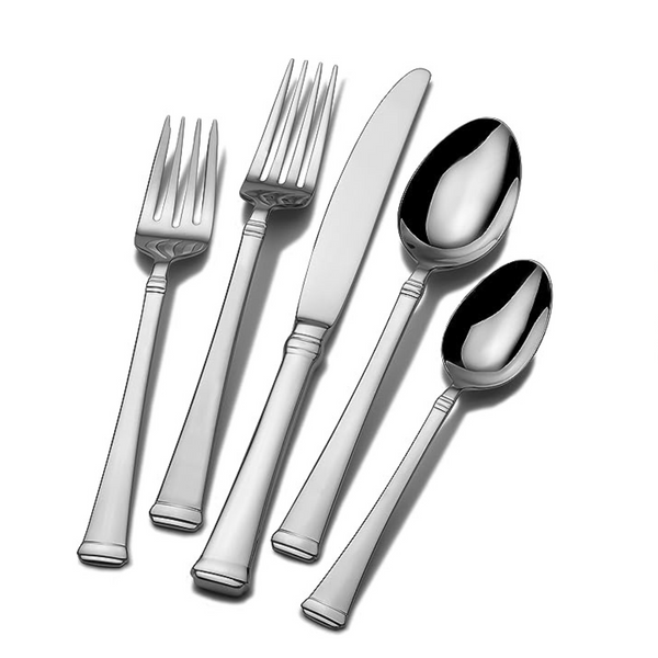 Mikasa Harmony 65 Piece Silverware Set, 18/10 Polished Mirror Stainless Steel