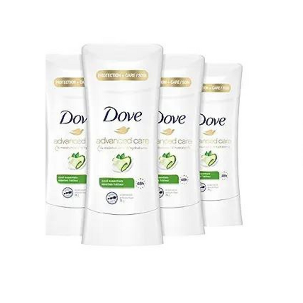 Pack de 4 desodorantes antitranspirantes Dove para mujer