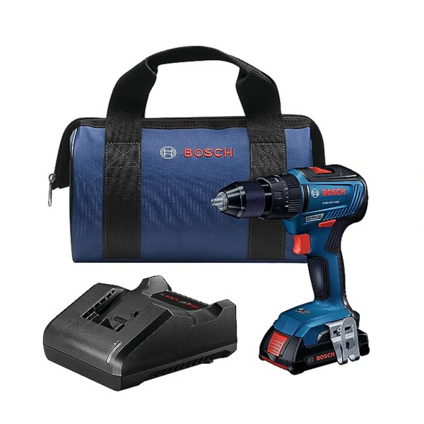 BOSCH 18V EC Brushless 1/2 In. Hammer Drill/Driver Kit