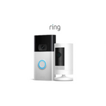 Ring Video Doorbell, bundle with Ring Stick Up Cam Battery
