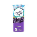 12 Packs of Crystal Light Sugar-Free Energy Grape Naturally Flavored Powdered Drink Mix