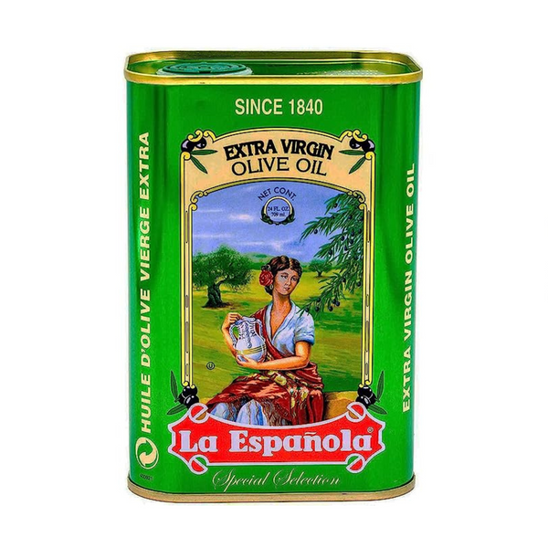 La Española First Cold Pressed Extra Virgin Olive Oil 24oz Tin