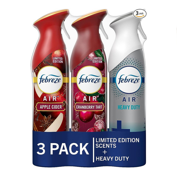 3 Latas de Ambientadores Febreze