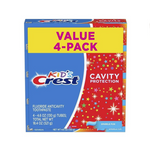 Crest Kids Cavity Protection Toothpaste, Sparkle Fun Flavor (4.6 oz, 4 Pack)