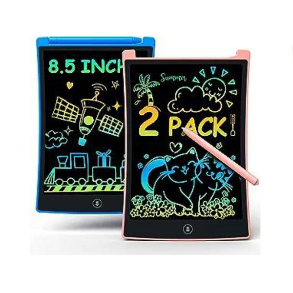 bravokids Paquete de 2 tabletas de escritura LCD con 4 lápices capacitivos
