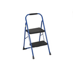Blue Big Folding Step Stool with Rubber Hand Grip