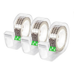 3 Rolls of Amazon Basics Double Sided Tape with Dispenser