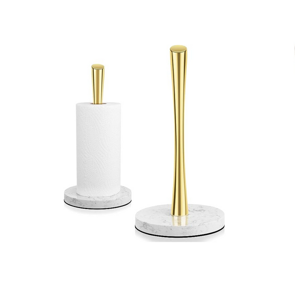 Gold Marble Paper Towel Holder Countertop