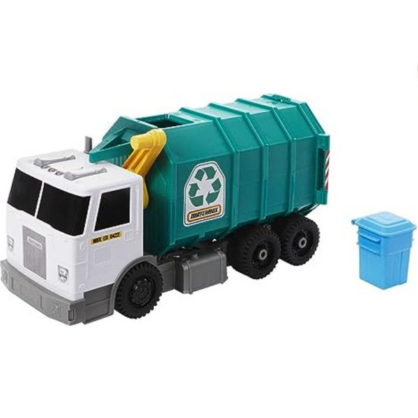 Camión de reciclaje de cajas de cerillas
