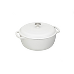 Horno holandés de hierro fundido esmaltado Amazon Basics