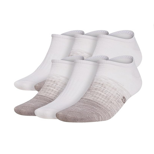 adidas Men’s Superlite No Show Socks (6-Pairs)